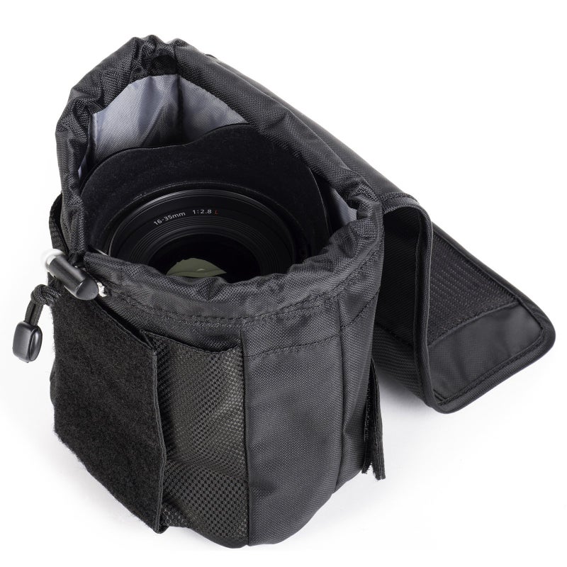 Think Tank Thin Skin 50 V3.0 Compressible Modular System Pouch for Wide-Angle Lenses with Hood Attached - Image 4